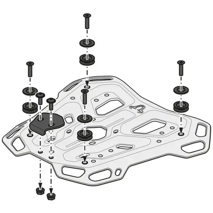 Pakethållare Adventure Rack SW-MOTECH – bild 4