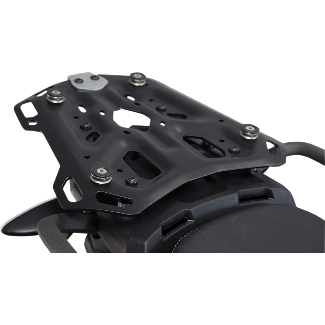 Pakethållare Adventure Rack SW-MOTECH Mattsvart