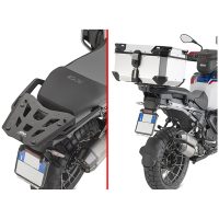 Pakethållare MONOKEY Svart Anodiserad Aluminium Givi