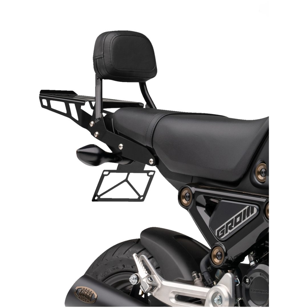 Pakethållare Sissy Bar Svart COBRA
