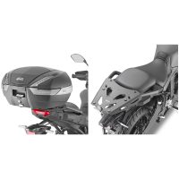 Pakethållare Specifik Svarteloxerad Aluminium Givi