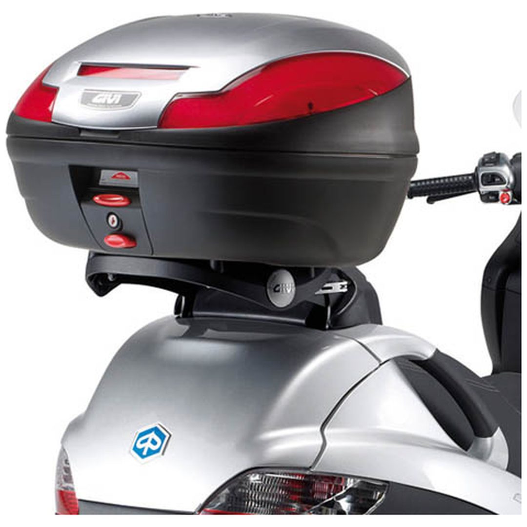 Pakethållare SR134M Monolock Fällbar Givi Piaggio MP3