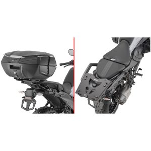 Pakethållare SRA5143 Monokey Svart Anodiserad Aluminium Givi