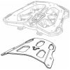 Pakethållare Street-Rack Svart Aluminium SW-MOTECH – miniatyr 4