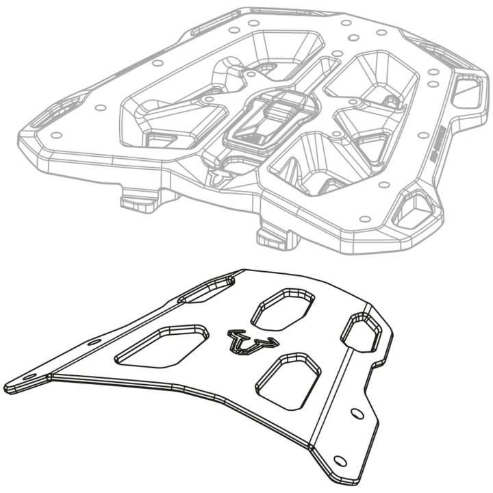 Pakethållare Street Rack SW-MOTECH – bild 3