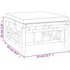 Pall för trädgården med mörkgrå dyna bambu vidaXL – miniatyr 6