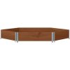 Pallkrage sexhörning brun massiv furu vidaXL 160 x 160 cm – miniatyr 3