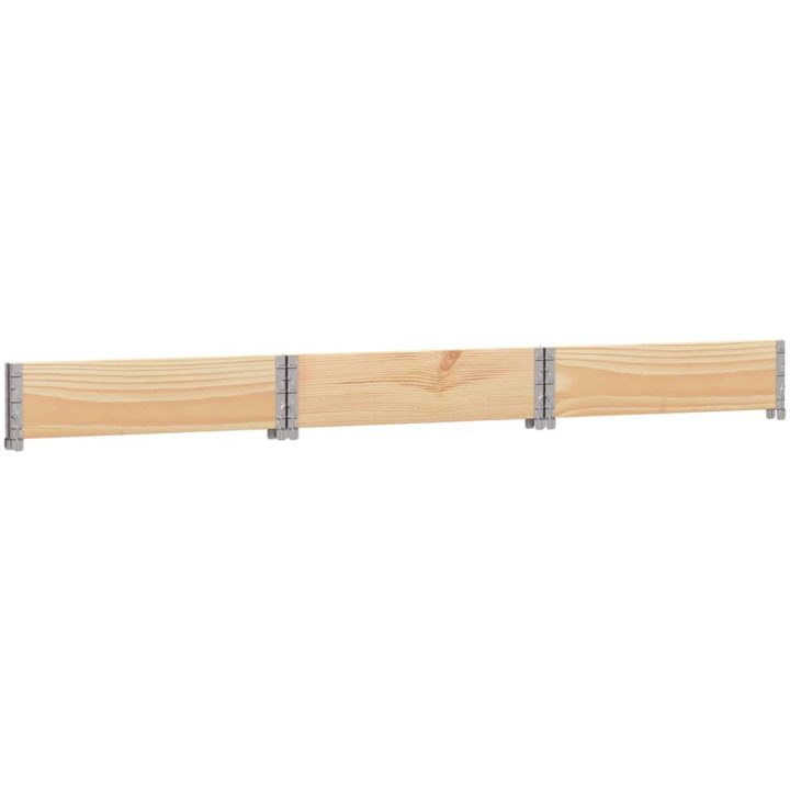 Pallkrage sexhörning massiv furu vidaXL 160 x 160 cm – bild 4