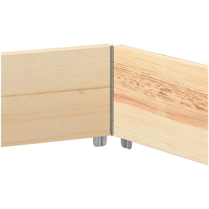 Pallkrage sexhörning massiv furu vidaXL 160 x 160 cm – bild 6