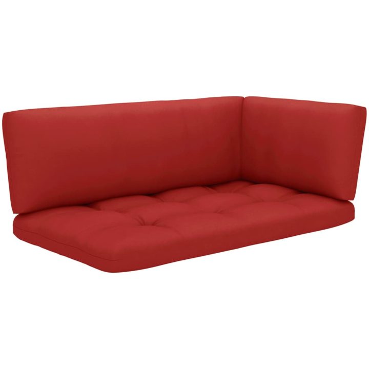 Pallsoffa 2-sits med dynor honungsbrun impregnerad furu vidaXL – bild 3