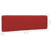 Pallsoffa 2-sits med dynor vit impregnerad furu vidaXL – miniatyr 8