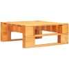 Pallsoffgrupp 4 delar honungsbrun impregnerad furu vidaXL – miniatyr 3