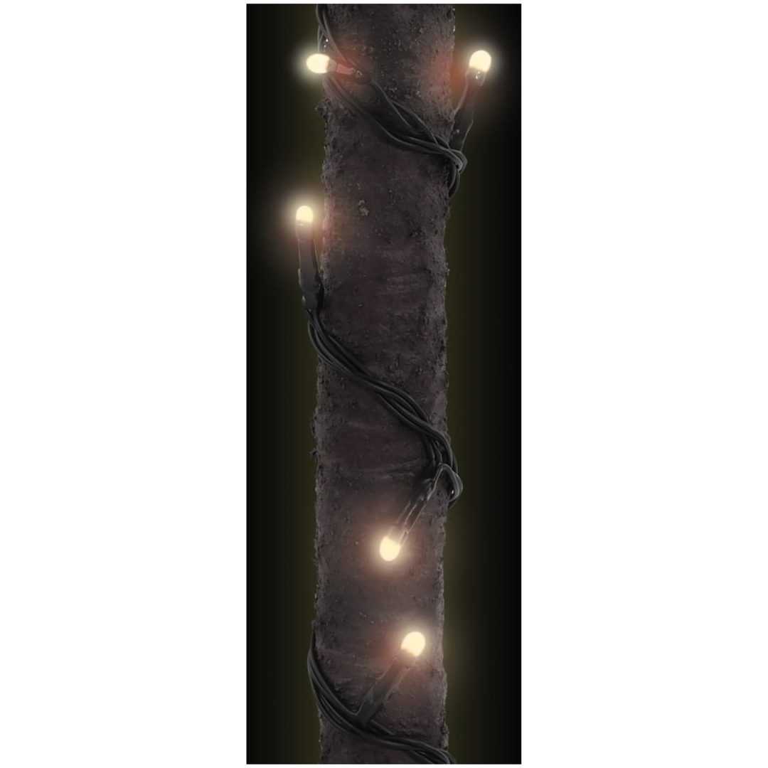 Palmträd med LED varmvit 136 LEDs vidaXL 220 cm – bild 6