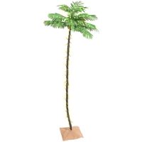 Palmträd med LED varmvit 192 LEDs vidaXL
