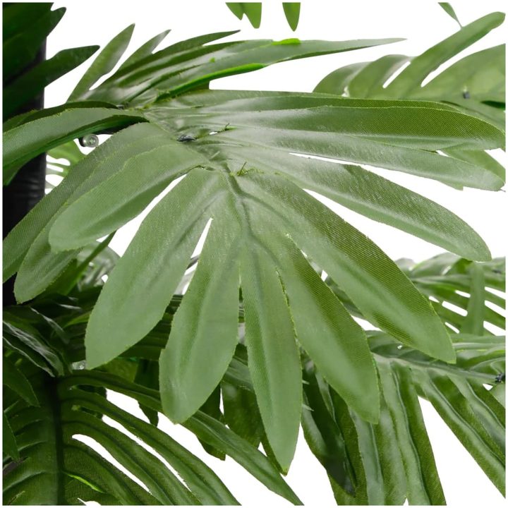 Palmträd med LED varmvit 252 LEDs vidaXL 400 cm – bild 5
