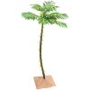 Palmträd med LED varmvit 72 LEDs vidaXL 120 cm – miniatyr 1