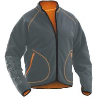 Pälsfiberjacka 5192 Technical Mörkgrå/Orange Jobman