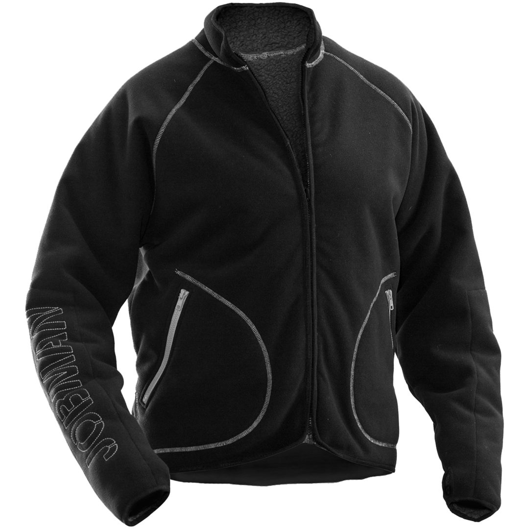 Pälsfiberjacka 5192 Technical Svart/Mörkgrå Jobman XXXL