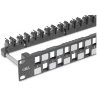 PANEL OBEST 24XRJ45 C6A UTP27B-00-24BL-UA
