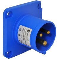 Panelintag, Infällt, Rakt, 32A, 2P+J, 230V, 6h, IP44 (70x70) MALMBERGS