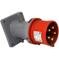 Panelintag, Infällt, Snett, 32A, 3P+N+J, 400V, 6h, IP44 (85x85) MALMBERGS