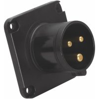 Panelintag Stage, Infällt, Rakt, 16A, 2P+J, 230V, 6h, IP44 (75x75) MALMBERGS