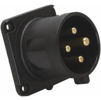 Panelintag Stage, Infällt, Rakt, 32A, 3P+J, 230V, 9h, IP44 (75x75) MALMBERGS