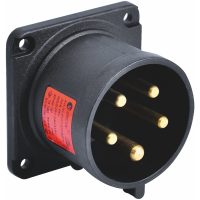 Panelintag Stage, Infällt, Rakt, 32A, 3P+N+J, 400V, 6h, IP44 (75x75) MALMBERGS