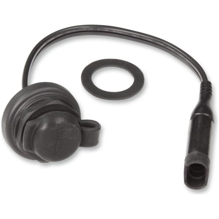 Panelmonterad Sae-uttag Svart TECMATE SAE BULKHEAD CONN – bild 4