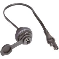 Panelmonterad Sae-uttag Svart TECMATE