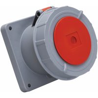 Paneluttag, Infällt, Rakt, 125A, 3P+N+J, 400V, 6h, IP67 (120x120) MALMBERGS