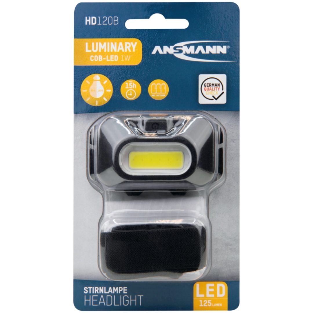 Pannlampa Hd120b ANSMANN Beteckning: 1600-0357 – bild 2
