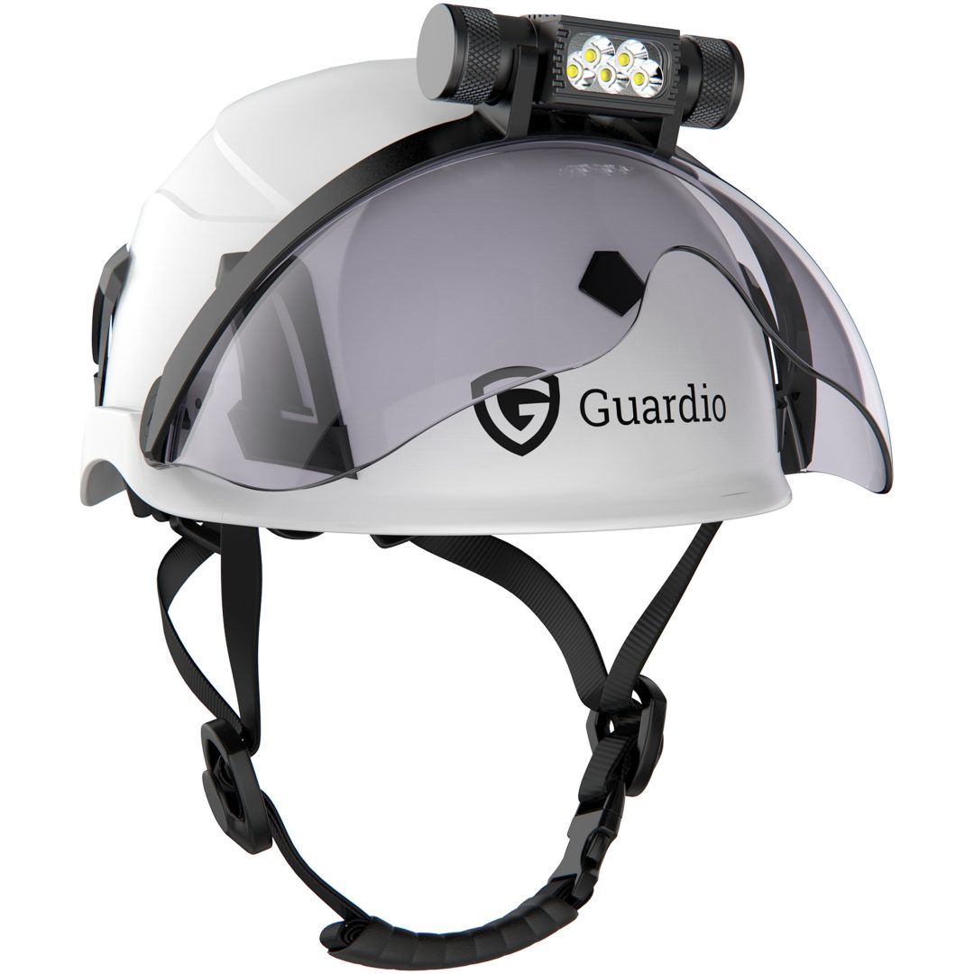 Pannlampa VisorFlex Svart Guardio – bild 2