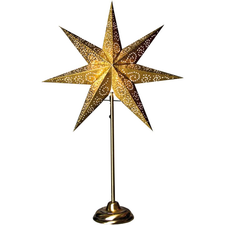 Pappersstjärna Antique Guld Star Trading 48 cm – bild 3