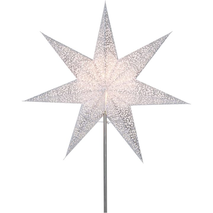 Pappersstjärna Antique Vit Star Trading 48 cm – bild 2