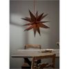 Pappersstjärna December Brun Star Trading – miniatyr 12