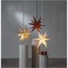 Pappersstjärna December Brun Star Trading – miniatyr 6