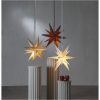 Pappersstjärna December Brun Star Trading – miniatyr 3
