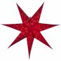 Star Trading Pappersstjärna Decorus Röd
