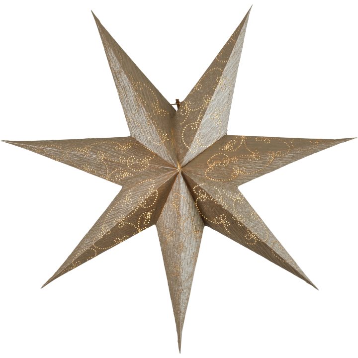 Pappersstjärna Decorus Guld Star Trading 63 cm – bild 7