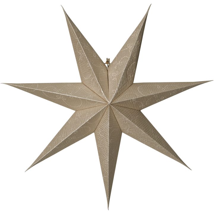 Pappersstjärna Decorus Guld Star Trading 63 cm – bild 5