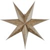 Pappersstjärna Decorus Guld Star Trading 63 cm – miniatyr 1
