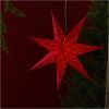 Pappersstjärna Decorus Röd Star Trading 63 cm – miniatyr 8