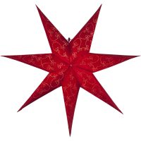 Pappersstjärna Decorus Röd Star Trading