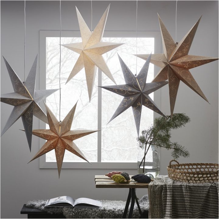 Pappersstjärna Decorus Silver Star Trading 63 cm – bild 9
