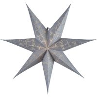 Pappersstjärna Decorus Silver Star Trading
