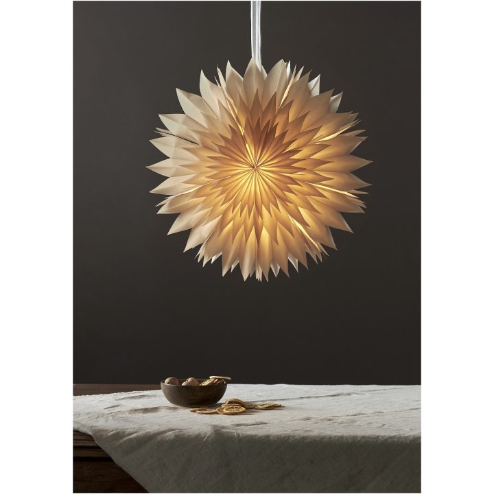 Pappersstjärna Dis Beige Star Trading – bild 2