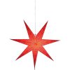 Pappersstjärna Dot Röd Star Trading 70 cm – miniatyr 1
