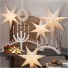 Pappersstjärna Dot Vit Star Trading 54 cm – miniatyr 8