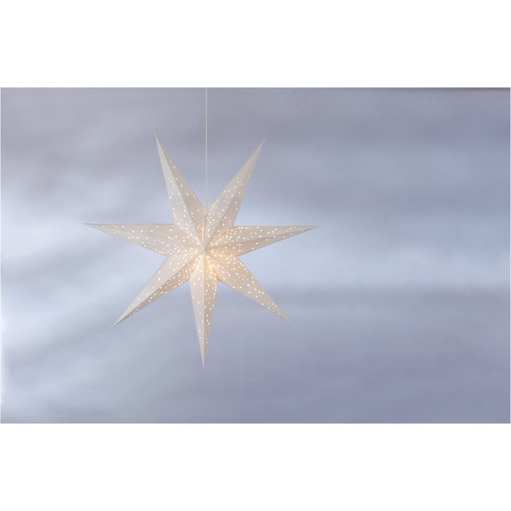 Pappersstjärna Galaxy Vit Star Trading 100 cm – bild 2